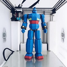 low poly tetsujin 28-go art gigantor le robot biglildesign l'anime manga 3d print model - Mito3D