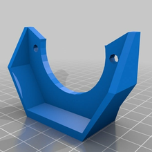 lowered wade extruder mount - support extrudeuse surbaiss 3d_printer_parts 3d print model - Mito3D