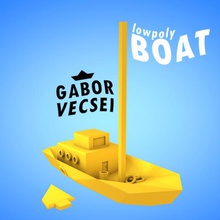lowpoly boat game 3d print model - Mito3D