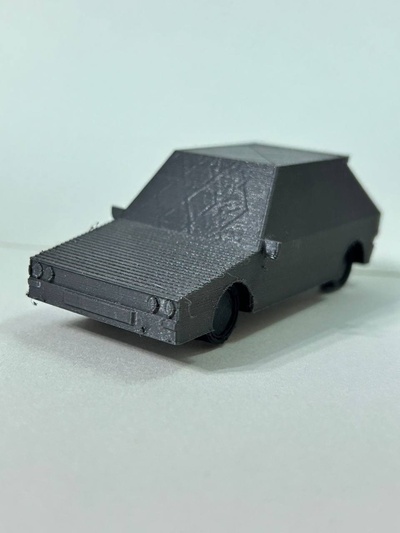 pobre máquina brinquedo modelo low polygonal 3d print model - Mito3D