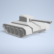 Lowpoly Panzer v4 Krieg Spielzeug Modell 3d print model - Mito3D