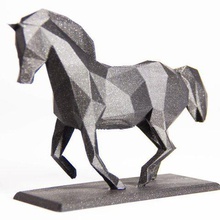 lowpolyhorse Spiel low-poly Tier Pferde Tiere 3d print model - Mito3D