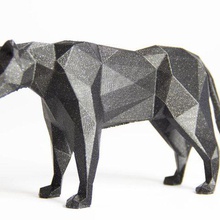 lowpolypanther gioco lowpoly animale lowpolygon animali 3d print model - Mito3D