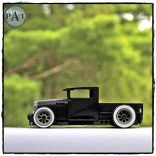 lowrider antique truck - 100 support free diecast vintage retro vehicle easy turbo diorama multi-parts 3d print model - Mito3D
