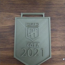 lpf 2021 colon medal santa fe sabalero afa 3d print model - Mito3D