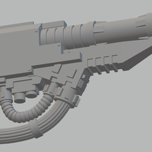 lr sponson cannone laser 40k spazio marino sbarcare predone 3d print model - Mito3D
