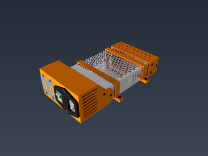 lrs-150 psu enclosure electronics 3d print model - Mito3D