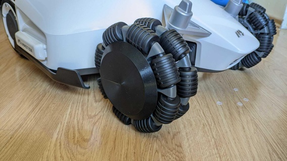 izin vermek omniwheels kapakları gürültü örtmek kılıf koruma çim biçme makinesi tekerlekler 3d print model - Mito3D
