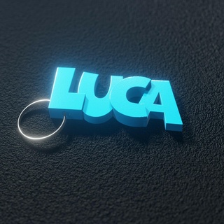 Luca anahtarlık gadget anahtarlık anahtarlık 3d print model - Mito3D