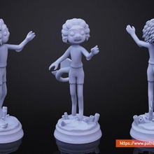 luca disney art cartoon toy pixar 3d print model - Mito3D
