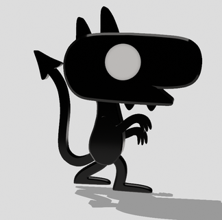 luci disincanto arte giocattolo creatura apparire figura fallimento cartone animato 3d print model - Mito3D