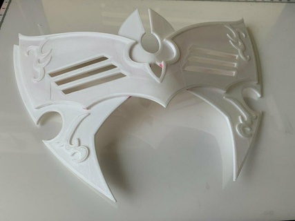 lucina farfalla maschera fuoco emblema costume 3d print model - Mito3D