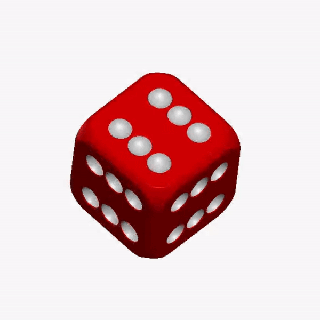 lucky dice lucky dice  3d print model - Mito3D