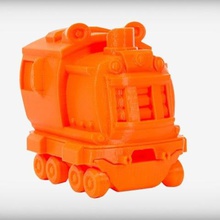 şanslı lokomotif oyun tren araçlar 3d print model - Mito3D