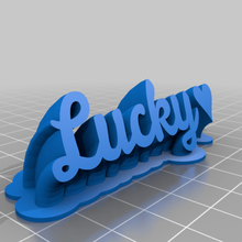 lucky customized office 3d print model - Mito3D