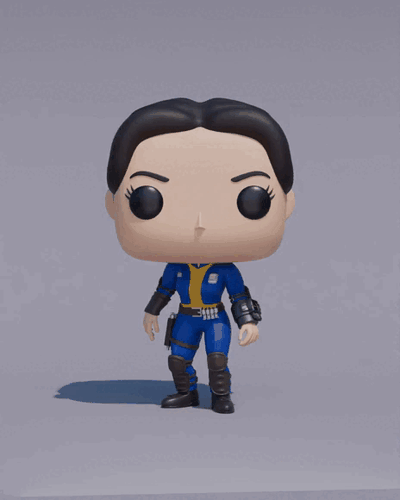 lucy maclean - fallout funko style art ghoul series funkopop art toy collection hot 3d print model - Mito3D