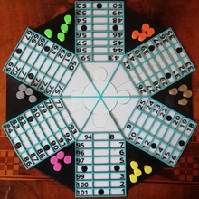 ludo parchis gioco tavolo pedine dado Giochi 3d print model - Mito3D