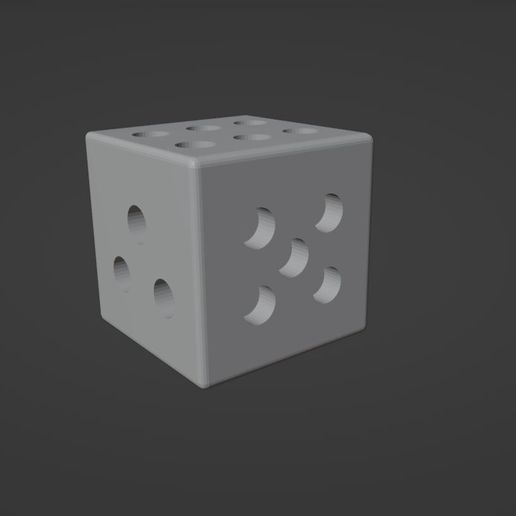 Ludo Würfel 3D print model - Mito3D