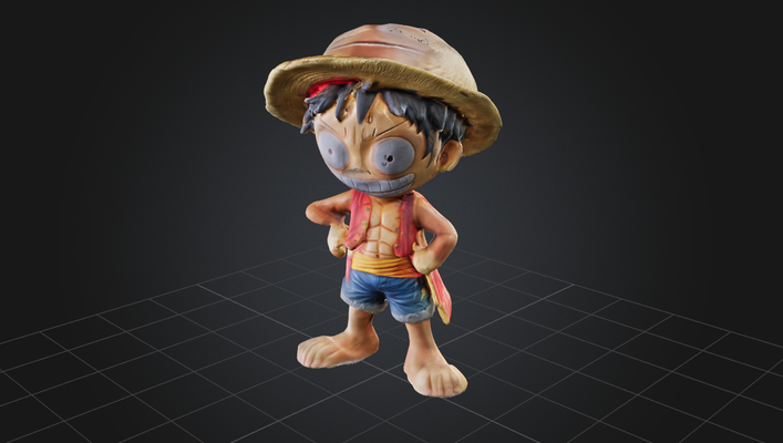 luffy game 3d print model - Mito3D