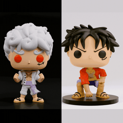 luffy funko estallidos anime trozo arte mono d engranaje naruto demonio asesino empujar lun continuar pelota zoro as 3d print model - Mito3D