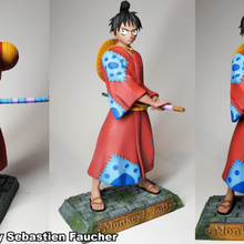 luffy Japonya hayran Sanat parça oda hacker dünya kral meyve Naruto manga anime Robin Zoro Usopp video oyun karakter film dizi 3d print model - Mito3D