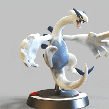 Lugia Ventilator Kunst pok mon Figur pokemon 3d print model - Mito3D