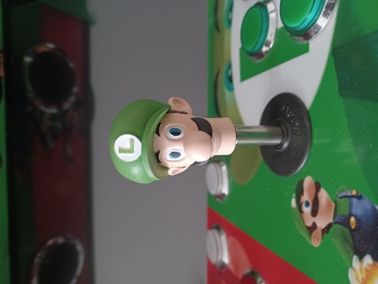 Luigi bartop oyun kolu 3d print model - Mito3D