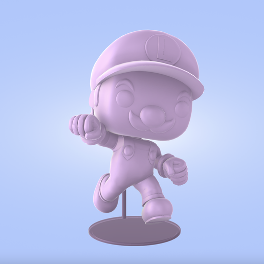 Luigi oyuncak 3D print model - Mito3D