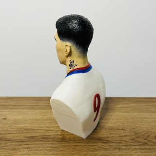 Luis Suarez buste nacional guilde Jeu football Barcelone nationale Uruguay buteur 3d print model - Mito3D