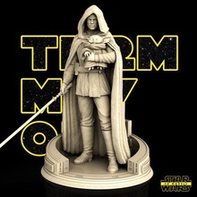 Lucas Skywalker escultura Estrela guerras 3d modelos testado pronto impressão arte stl 3d print model - Mito3D