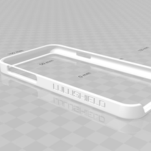 lulushield iphoxe xs gadget iphone bumper lulucraft 3d print model - Mito3D