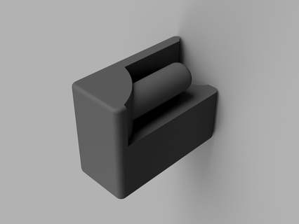 lulzbot taz 6 axe limite commutateur Arrêtez décalage imprimé solide enceinte 3d print model - Mito3D
