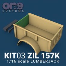 lumberjack letto zil 157 k scala 1 16 one16 doganale gioco q61 q60 militare jjrc wpl zil157 rc 3d print model - Mito3D