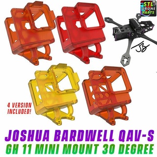 lumenier qav s Joshua bardwell gopro kahraman 11 mini binmek 30 derece parantez 3d print model - Mito3D