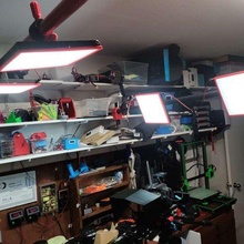 Lumi vid Scheinwerfer Gadget Kamera LED Licht Video 3d print model - Mito3D