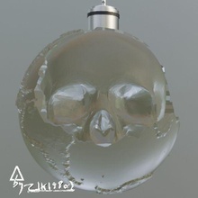 luminous oxygen jar art ligth 3d print model - Mito3D