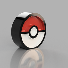 ışıltılı pokeball işaret pokemon afiş ender3 3d print model - Mito3D