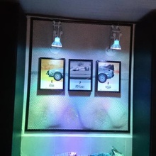 luminria parede home 3d print model - Mito3D