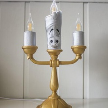 das lumire Schönheit Biest home disney Licht Lampe e14 Kinder Film cartoon 3d print model - Mito3D