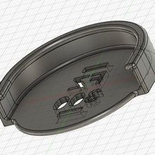 lumix fz300 cap holder objective protection photo deckelhalter objektivschutz foto lens 3d print model - Mito3D