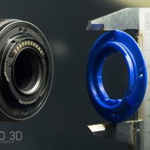 lumix Objektiv-mount-Ersatz 14-42 tool Kamera 12-42 3d print model - Mito3D