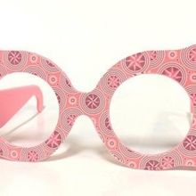luna lovegood spectrespecs de la mode cosplay prop des lunettes harry potter 3d print model - Mito3D