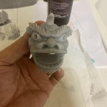 lunar year lion chinese new 3d print model - Mito3D