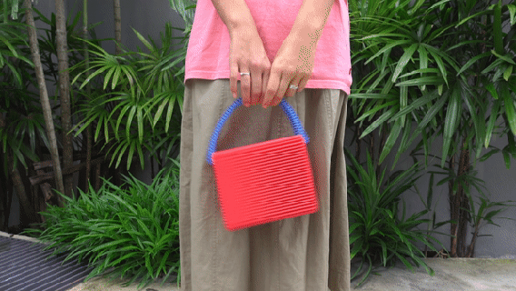 déjeuner boîte sac main poche Embrayage 3d print model - Mito3D