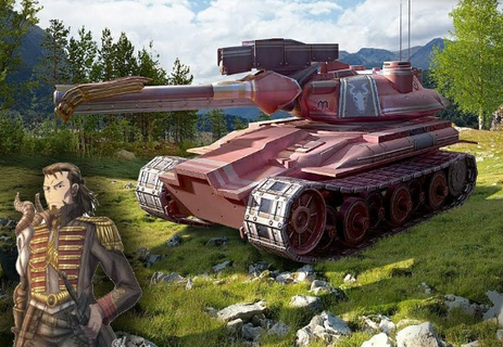 lupus tank wotb stl heavy world tanks model 3d print model - Mito3D