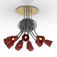 luster chandelier candlelight 3d print model - Mito3D