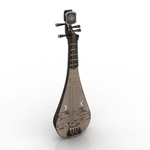 lute musical instrument music 3d print model - Mito3D