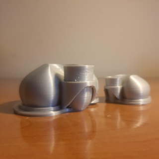 aşk kutuları ev Fincan tasarım iç bardak vazo vazolar anahtar Kulp destek anahtarlar küçük 3d print model - Mito3D