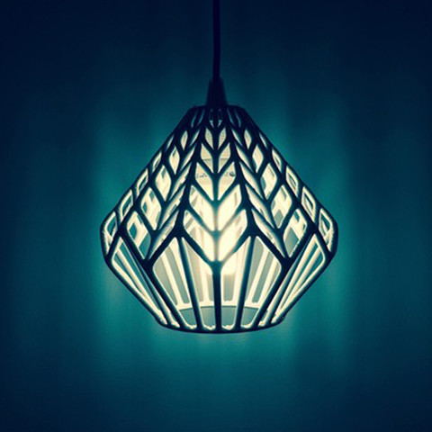lux lamp shade home 3D print model - Mito3D