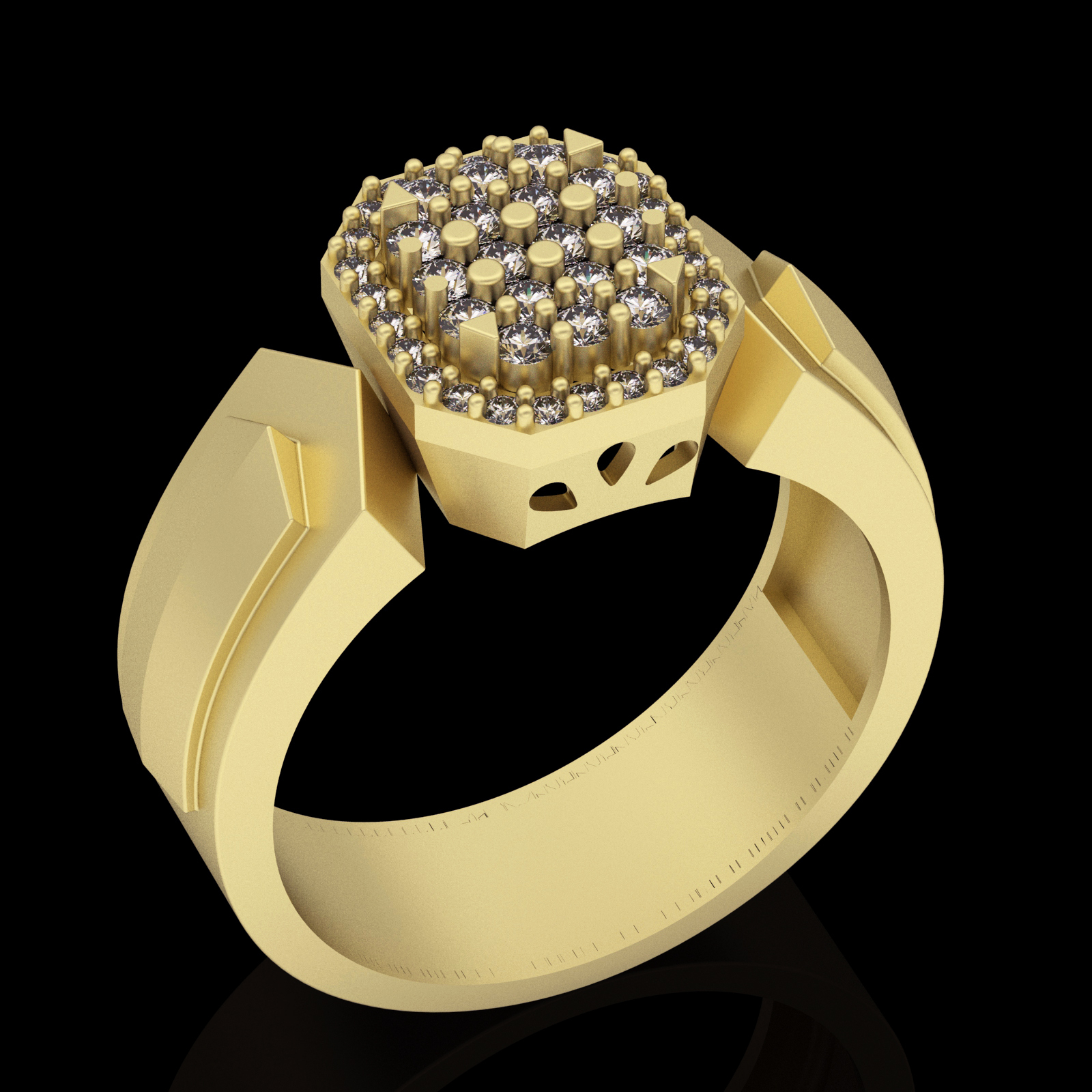 lux ring 3D print model - Mito3D